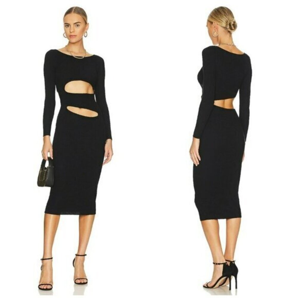 superdown Deanna Cut Out Dress - Black